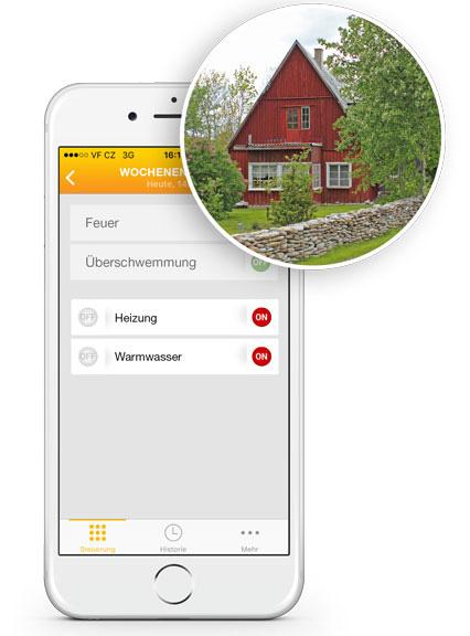JABLOTRON Alarmanlage auch für Wochenendhäuser